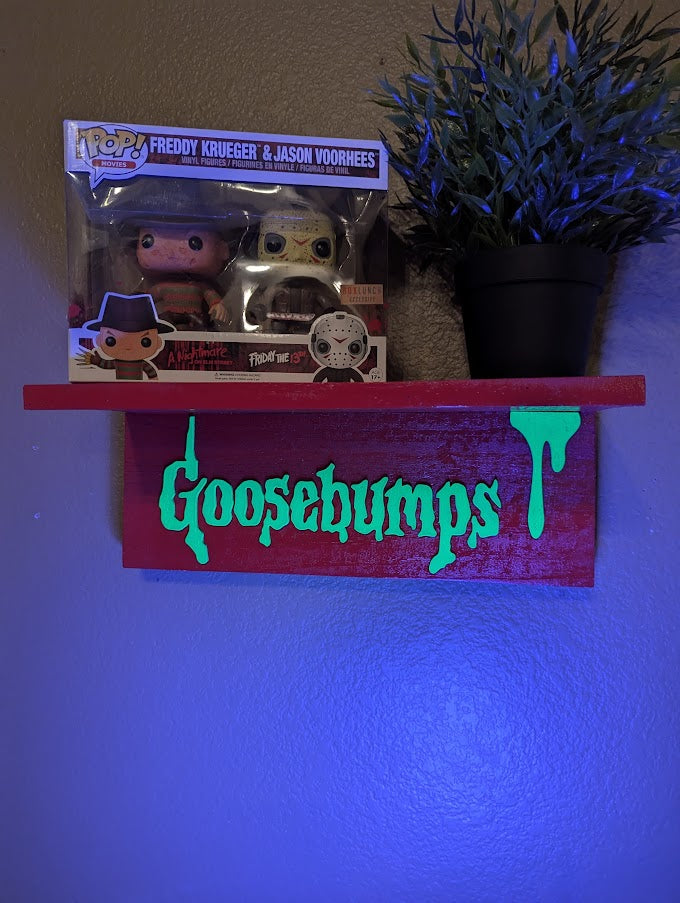 Spooky Nostalgia Shelf