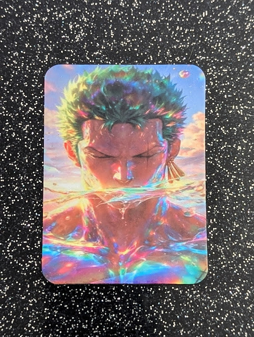 Three Sword Style Anime Fridge Magnet