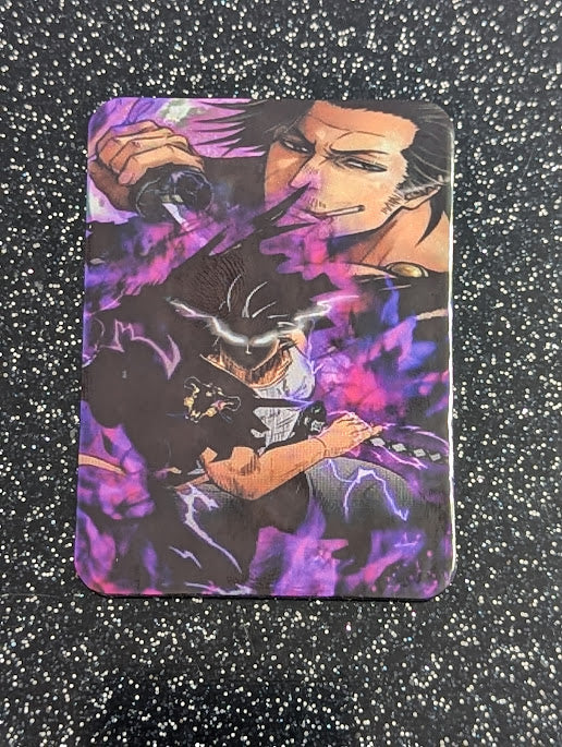 Yami Dimension Slash Anime Fridge Magnet