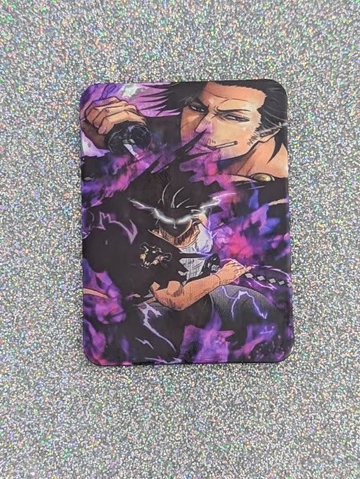Yami Dimension Slash Anime Fridge Magnet
