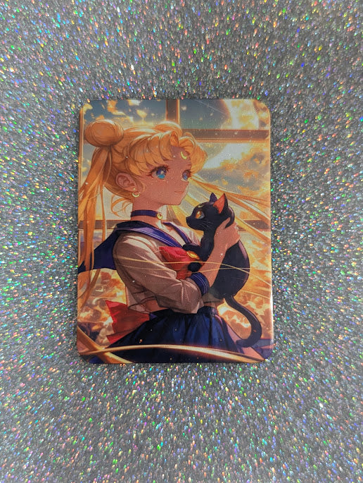 Sailor Guardian Fridge Magnet Sunlight Luna