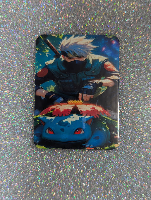 Anime Mashup Fridge Magnet