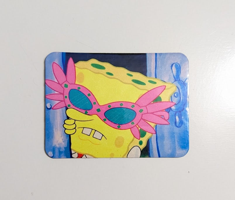 Sassy Pink Glasses Fridge Magnet