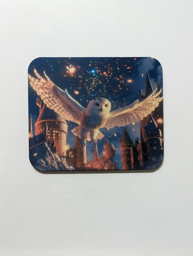 Messenger Majestic Owl Mousepad