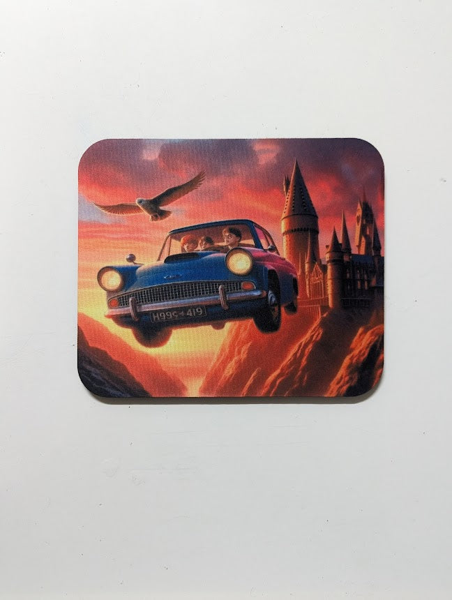 Flying Car Mousepad