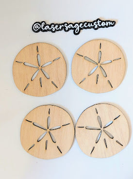 Sand Dollar Coaster Blanks